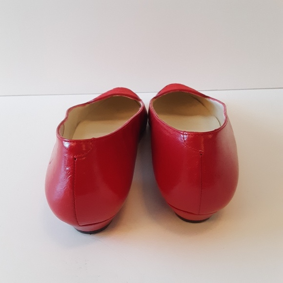 Cappagallo red vintage flat shoes - Picture 2 of 8